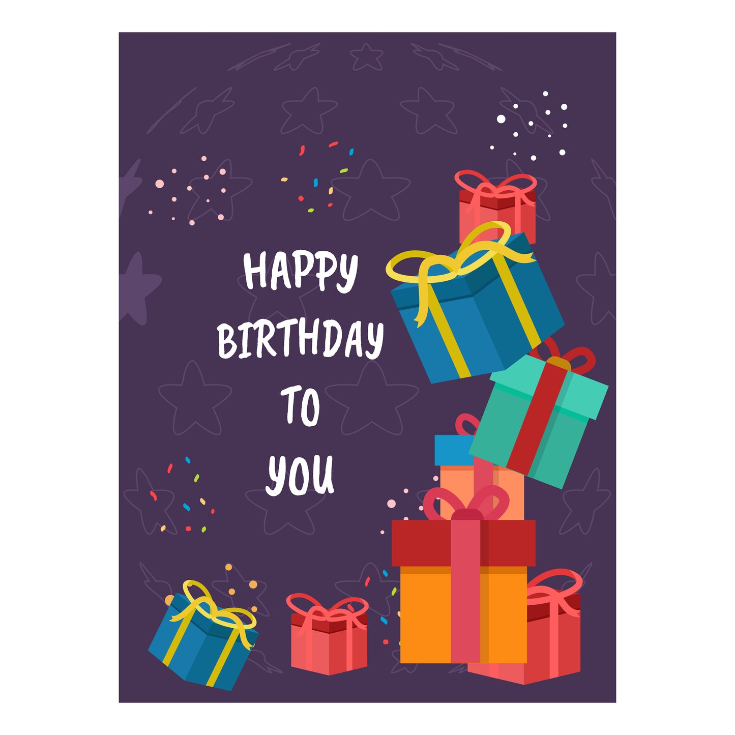 Large 12x9 Birthday Cards Variety Packs – Oversized Greeting Cards with Printed Messages (10, 50 & 100 Count Options)