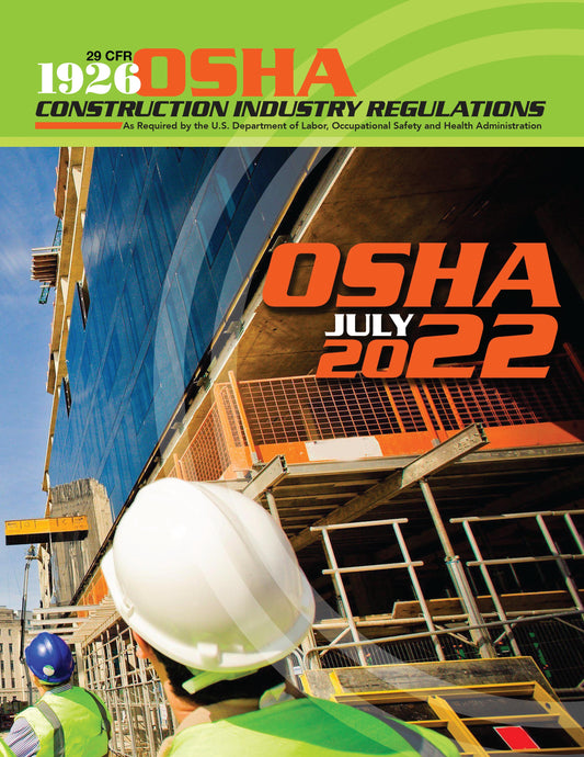 Code of Federal Regulations, (OSHA) 29 Part 1926, July 1, 2022 DBPR 2023 testing